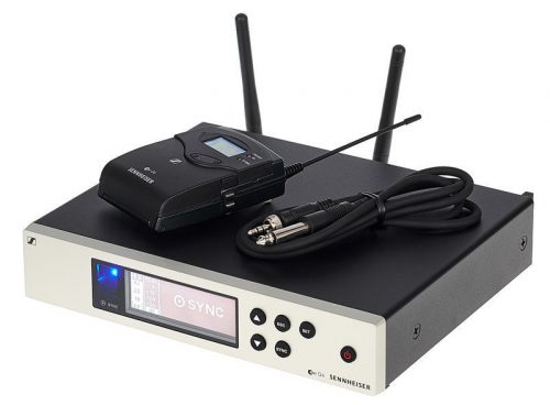 Sennheiser EW500 G3/G4 wireless guitar/instrument kit