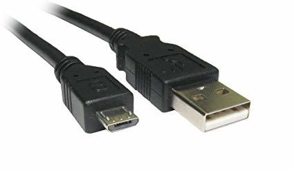 Male USB A to Male Micro USB B cable