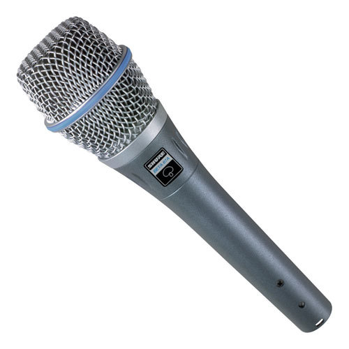 Shure beta 87a condenser microphone