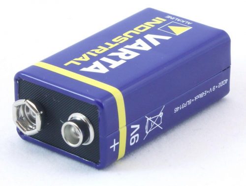Varta Industrial 9v PP3 battery (single)