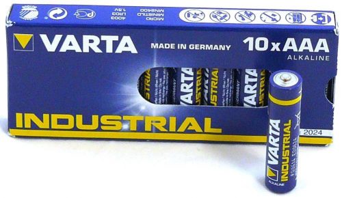 Varta Industrial AAA batteries (pack of 10)