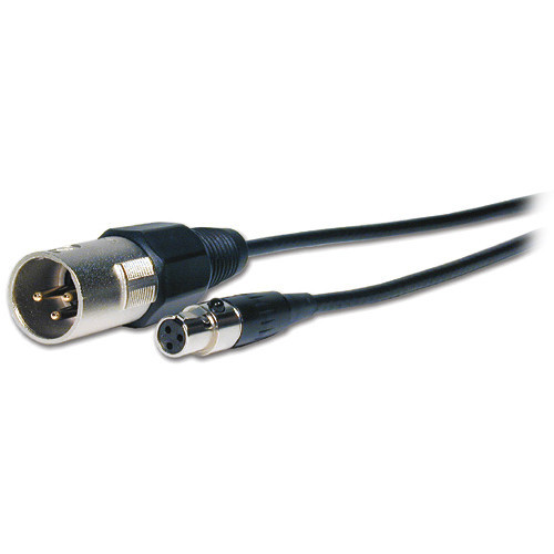Mini XLR-Standard XLR cable