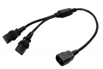 2 way IEC splitter
