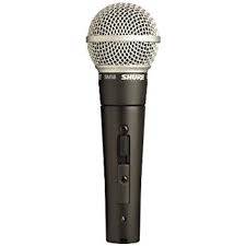 Shure SM58S (switched) dynamic microphone
