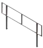 Litedeck 8ft handrail
